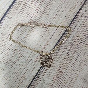 Repurposed Louis Vuitton Charm Bracelet